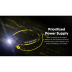 Kit d'autonomie de Lampe Frontale Nitecore Carbon Batterie 6K Extended Headlamp