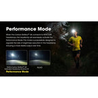 Kit d'autonomie de Lampe Frontale Nitecore Carbon Batterie 6K Extended Headlamp