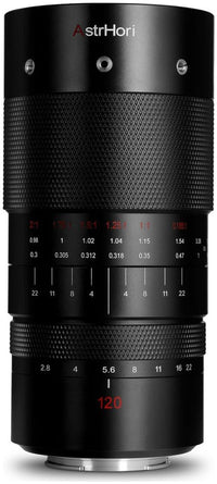 Astrhori 120mm F2.8 Canon EF (Vollformat) schwarz