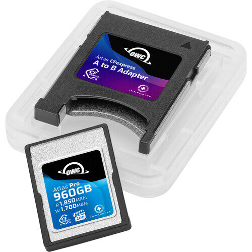 Scheda di memoria OWC Atlas Pro CFexpress 4.0 Tipo A 960GB