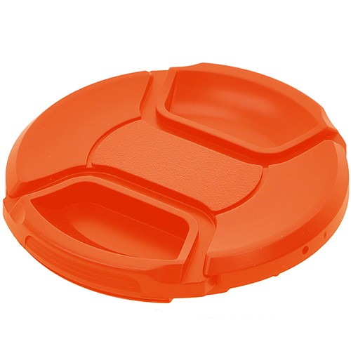 Kamera Express Clip Cap Bouchon d'objectif 55mm Orange