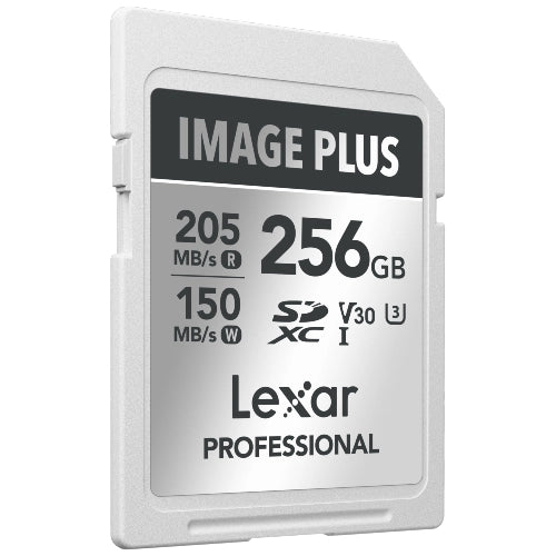 Lexar Image Plus 256GB SDXC UHS-I V30 - R205/W150 MB/s