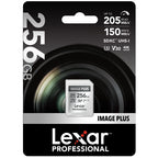 Lexar Image Plus 256GB SDXC UHS-I V30 - R205/W150 MB/s