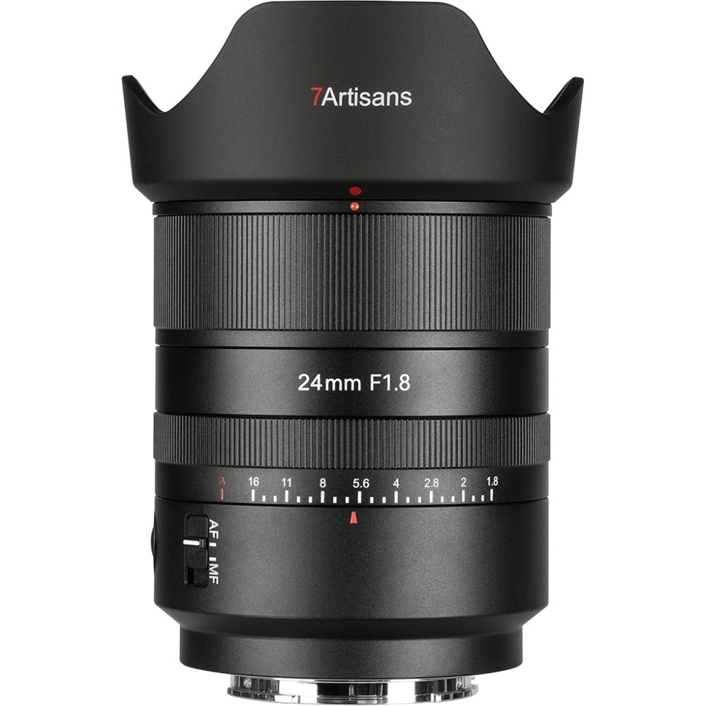 7artisan AF 24mm F1.8 (Sony E-mount) zwart