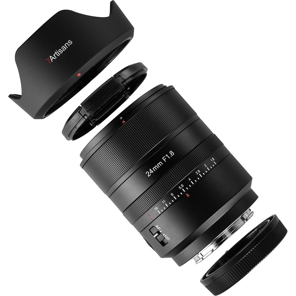 7artisan AF 24mm F1.8 (Sony E-mount) zwart