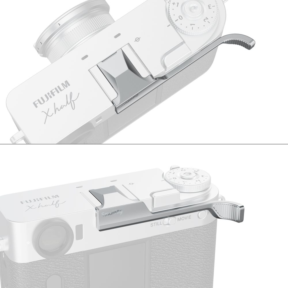 SmallRig 5221 Daumengriff für FUJIFILM X halb, silber