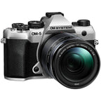OM SYSTEM OM-5 II argento + 14-150mm f/4.0-5.6 ED II