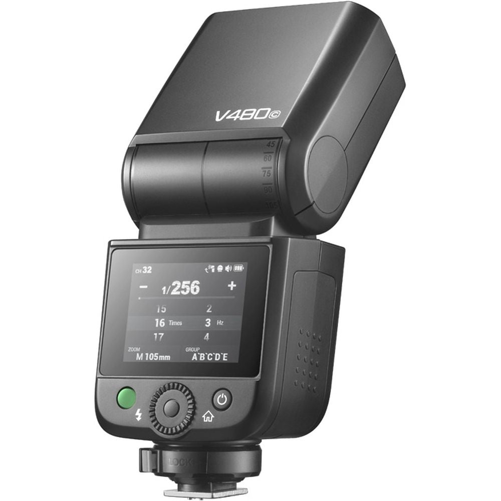 Godox V480C TTL Li ion Flash de cabeza de cámara Canon