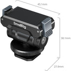 Soporte de liberación rápida SmallRig 5436 para DJI Osmo Action 5 Pro/4/3 con adaptador de zapata fría