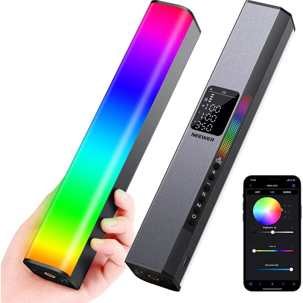 Lámpara magnética LED RGB Neewer RGB1