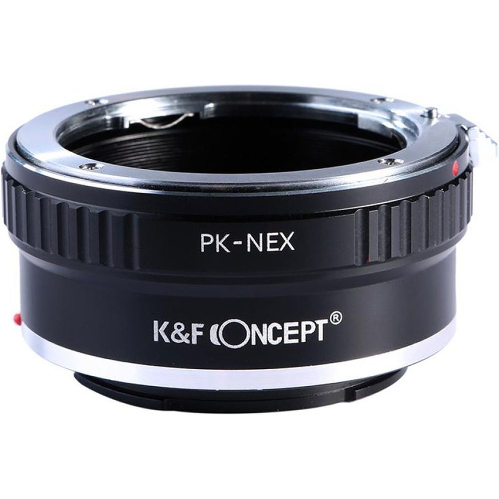 Adattatore per obiettivo K&F Pentax K - Sony E-Attacco
