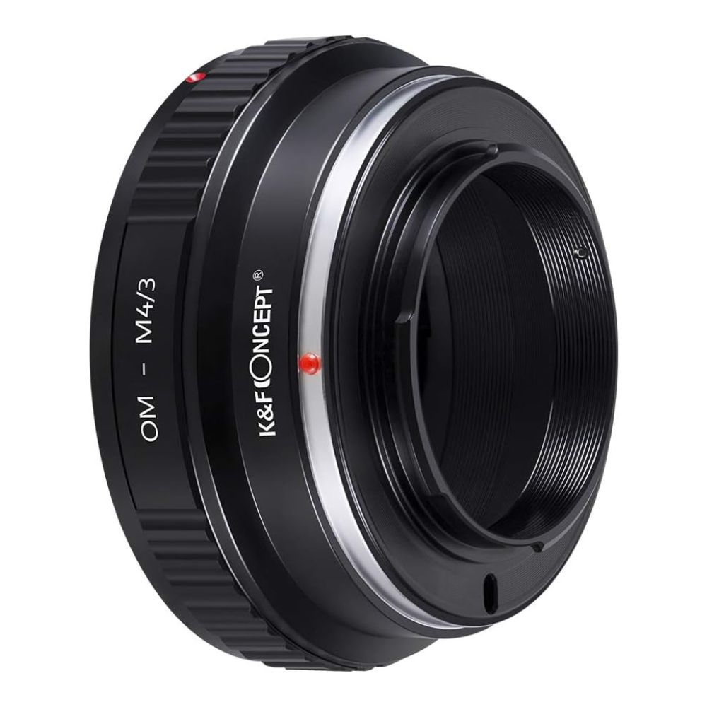 Adattatore per obiettivo K&F Olympus OM - Micro 4/3 (PRO)