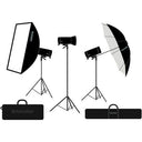 Broncolor Pro Kit mit 3 Stelos 800L