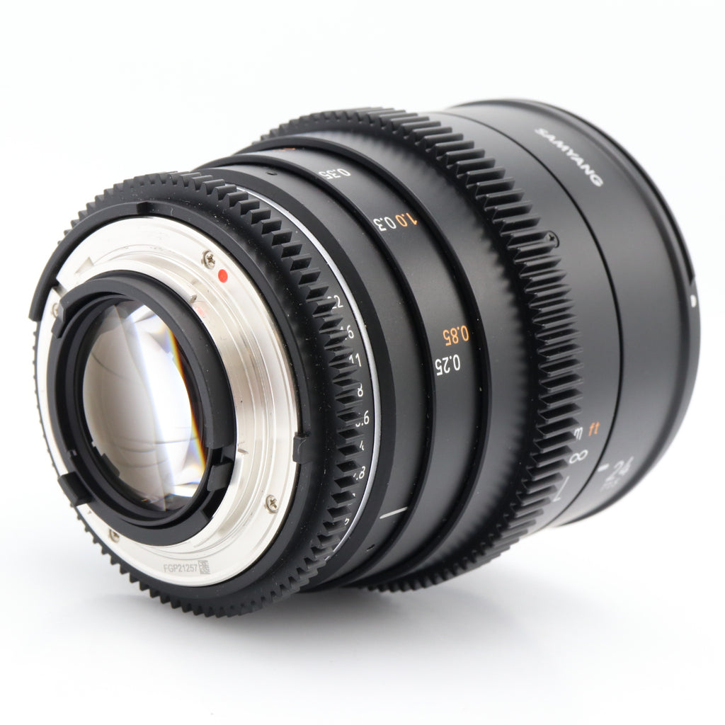 Samyang 24mm T1.5 MK2 VDSLR Nikon FX used