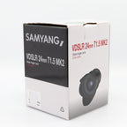 Samyang 24mm T1.5 MK2 VDSLR Nikon FX used