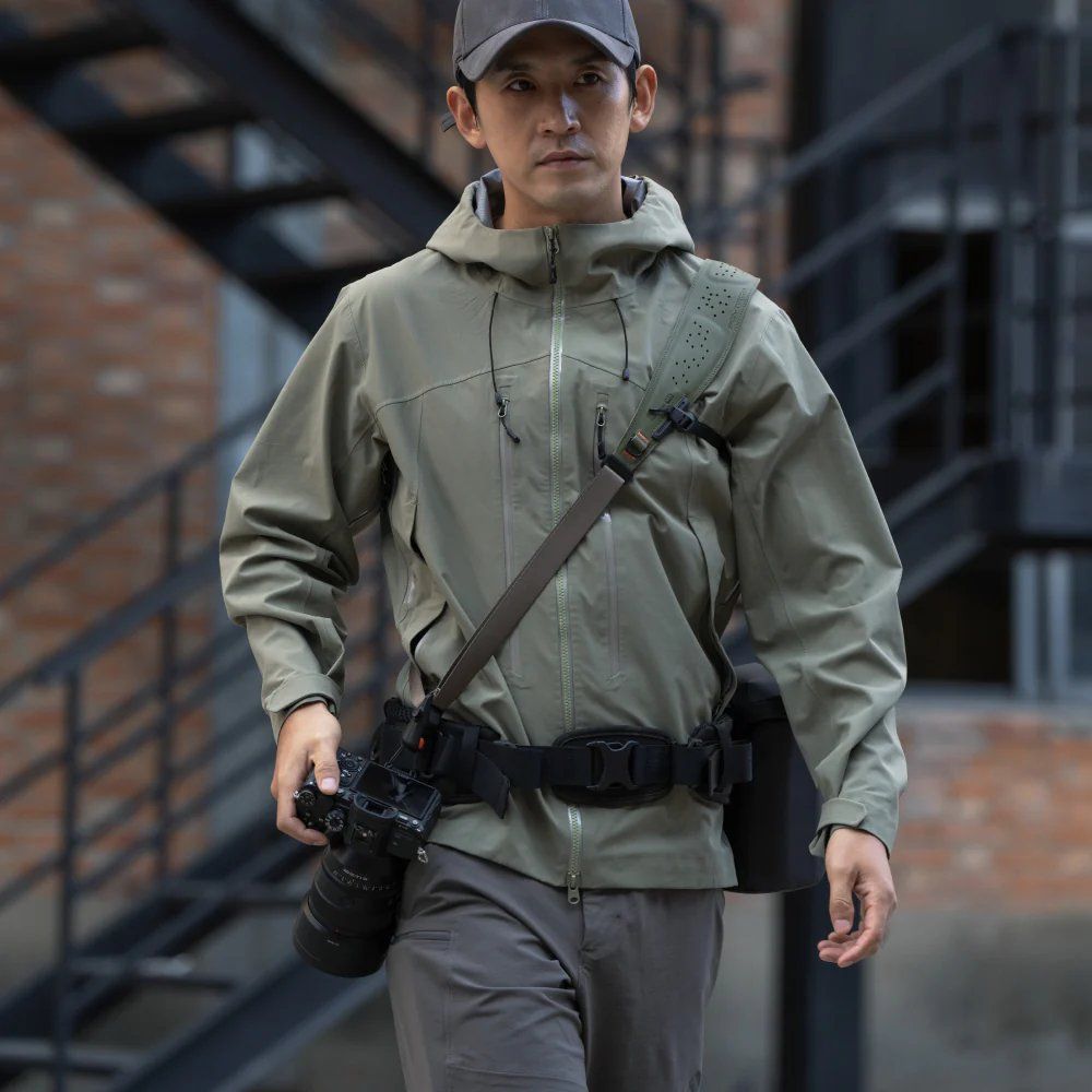 Ceinture de photographie PGYTech OneMo, camouflage nuit noire