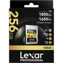 Lexar CFexpress PRO Type A Gold 4.0 Series 256GB R1800/W1650MB/s - VPG400