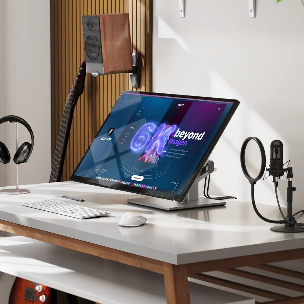 Monitor touchscreen Alogic Clarity 6K UHD da 32"