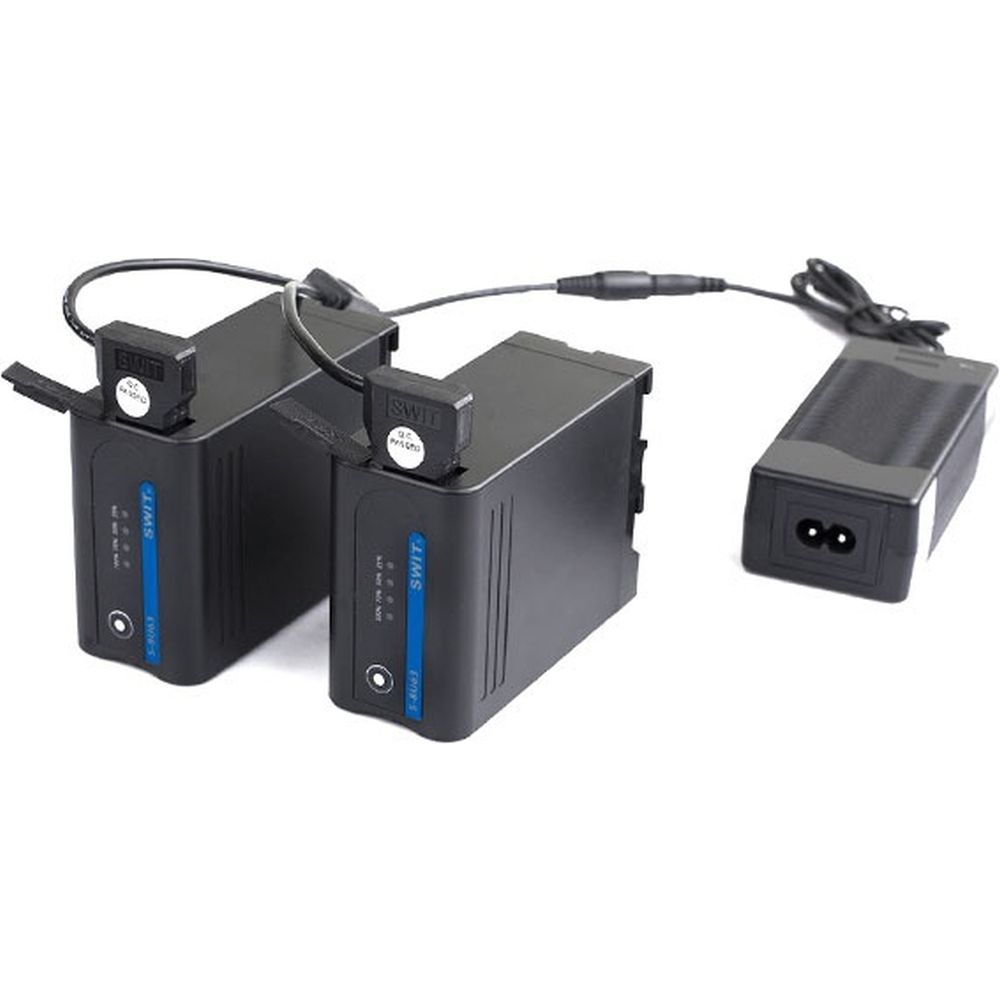 Caricabatterie ultra portatile SWIT PC-U130B2 Dual D-Tap