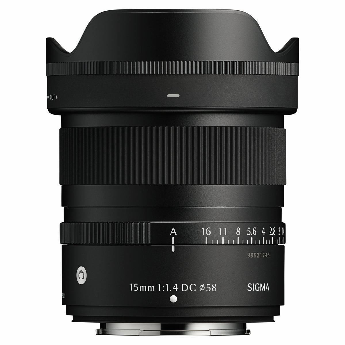 Sigma 15mm f/1.4 DC Contemporary - Sony E-Montura