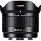 7Artisans AF 25mm f/1.8 APS-C Fuji FX-mount Black