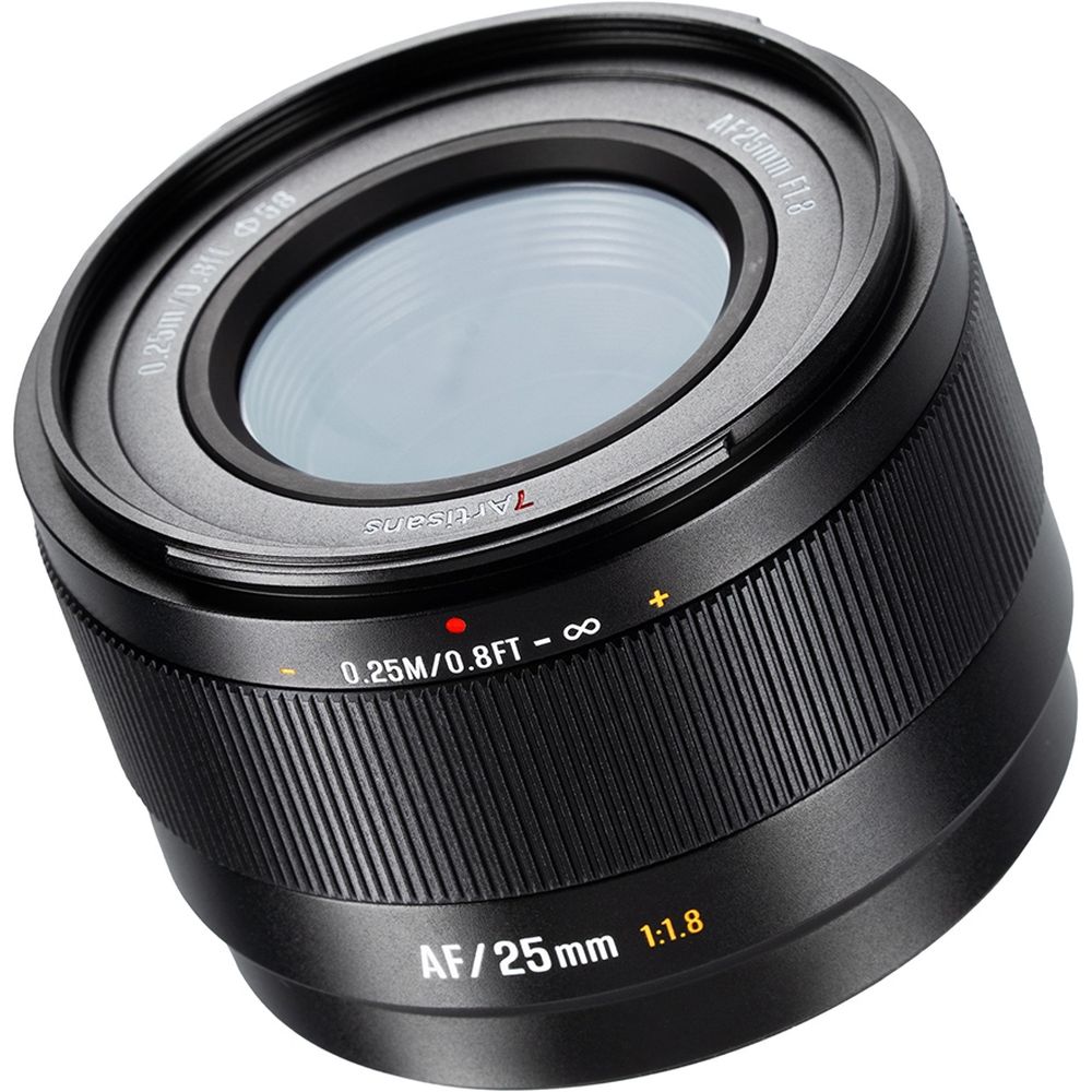 7Artisans AF 25mm f/1.8 APS-C Fuji FX-mount Black