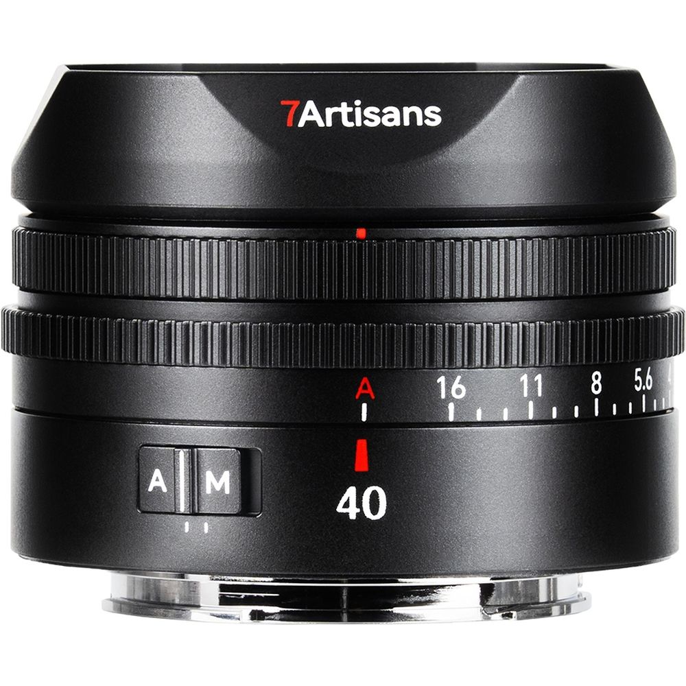 7Artisans AF 40mm f/2.5 Sony E-mount Black