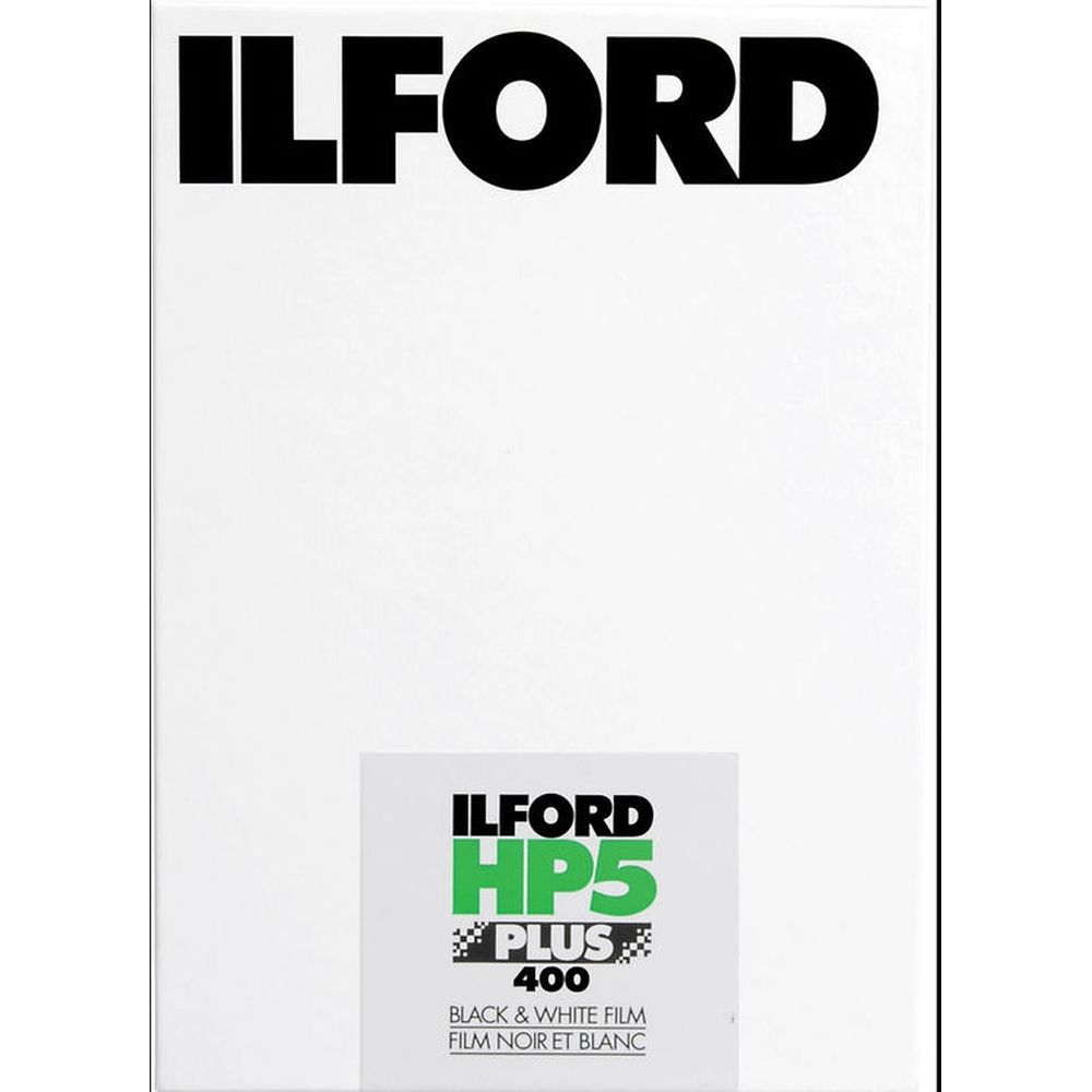 Ilford HP5 plus 4x5, 100 feuilles de film