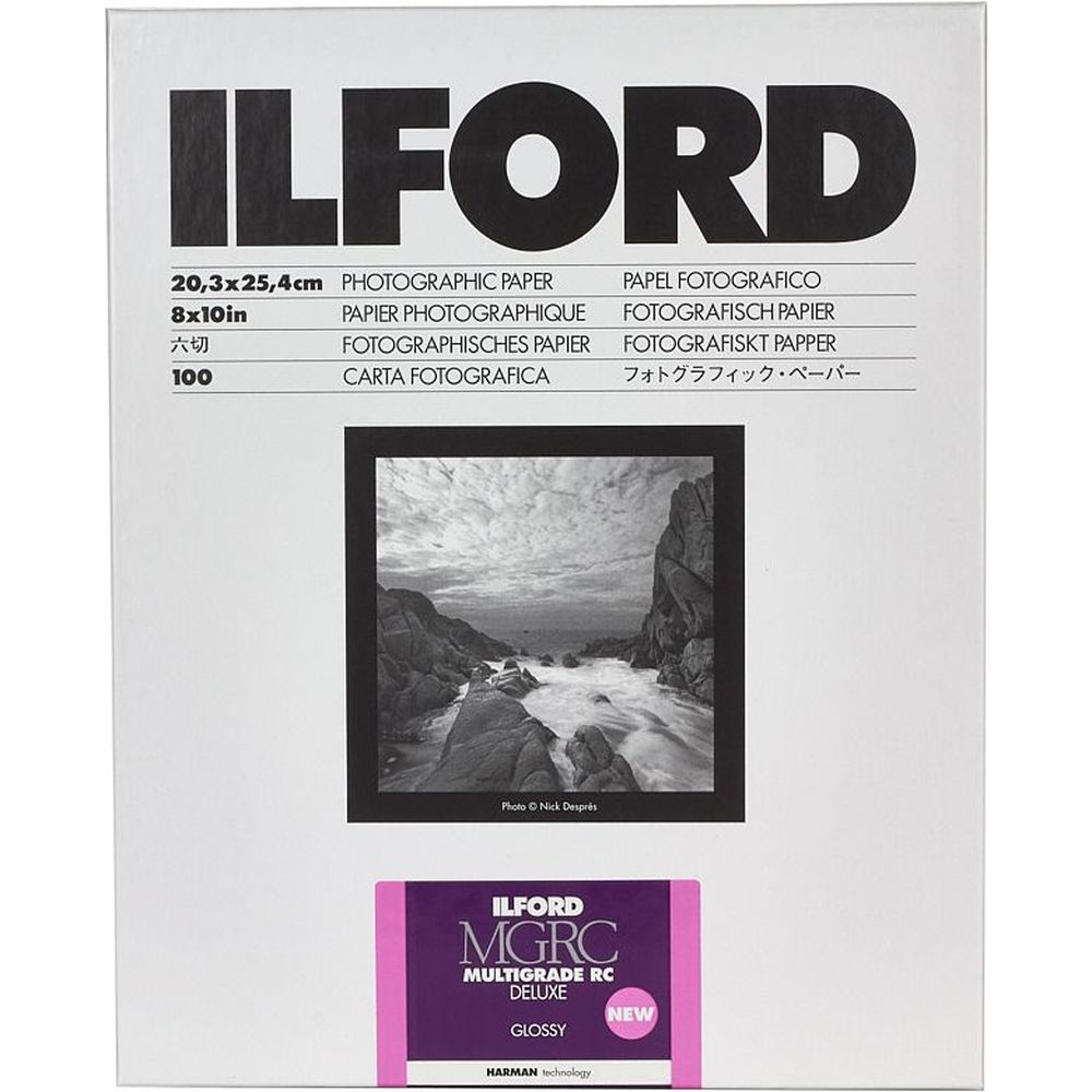 Ilford Multigrade RC Deluxe Glossy 50,8x61cm 10 vellen