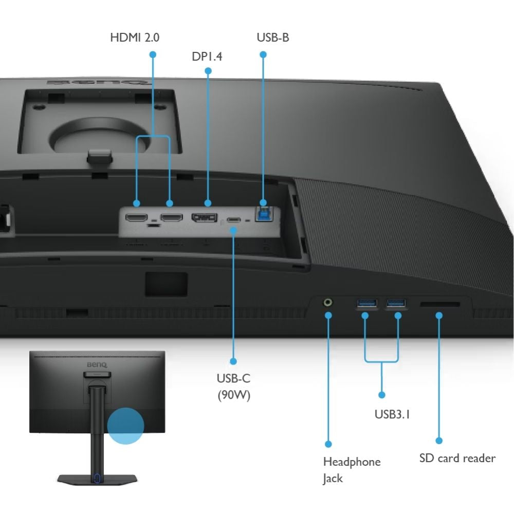 Monitor BenQ SW272QN da 27" QHD