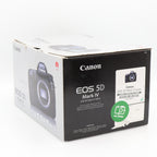 Canon EOS 5D Mark IV body used