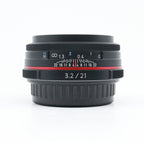 Pentax 21mm F/3.2 AL Limited HD DA used