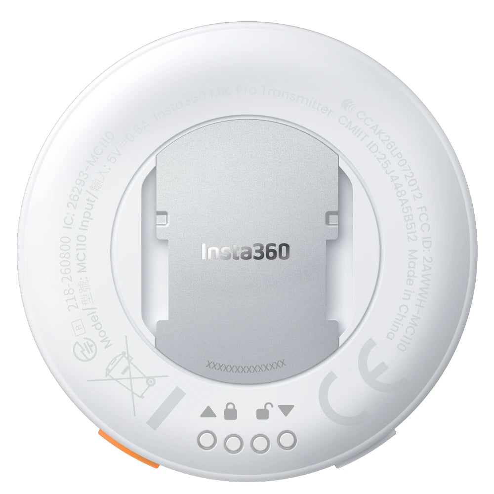 Émetteur Insta360 Mic Pro - Blanc arctique