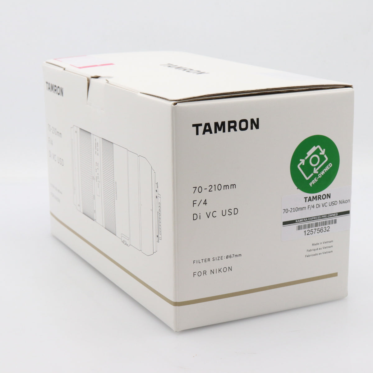Tamron 70-210mm F/4 Di VC USD Nikon used