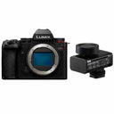 Panasonic Lumix DC-S5 II + LUMIX DMW-DMS1E Microphone Shotgun Numérique