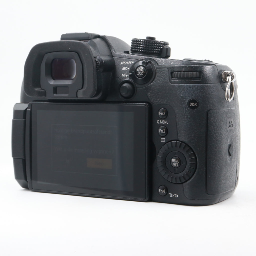 Panasonic Lumix DMC-GH5 body used