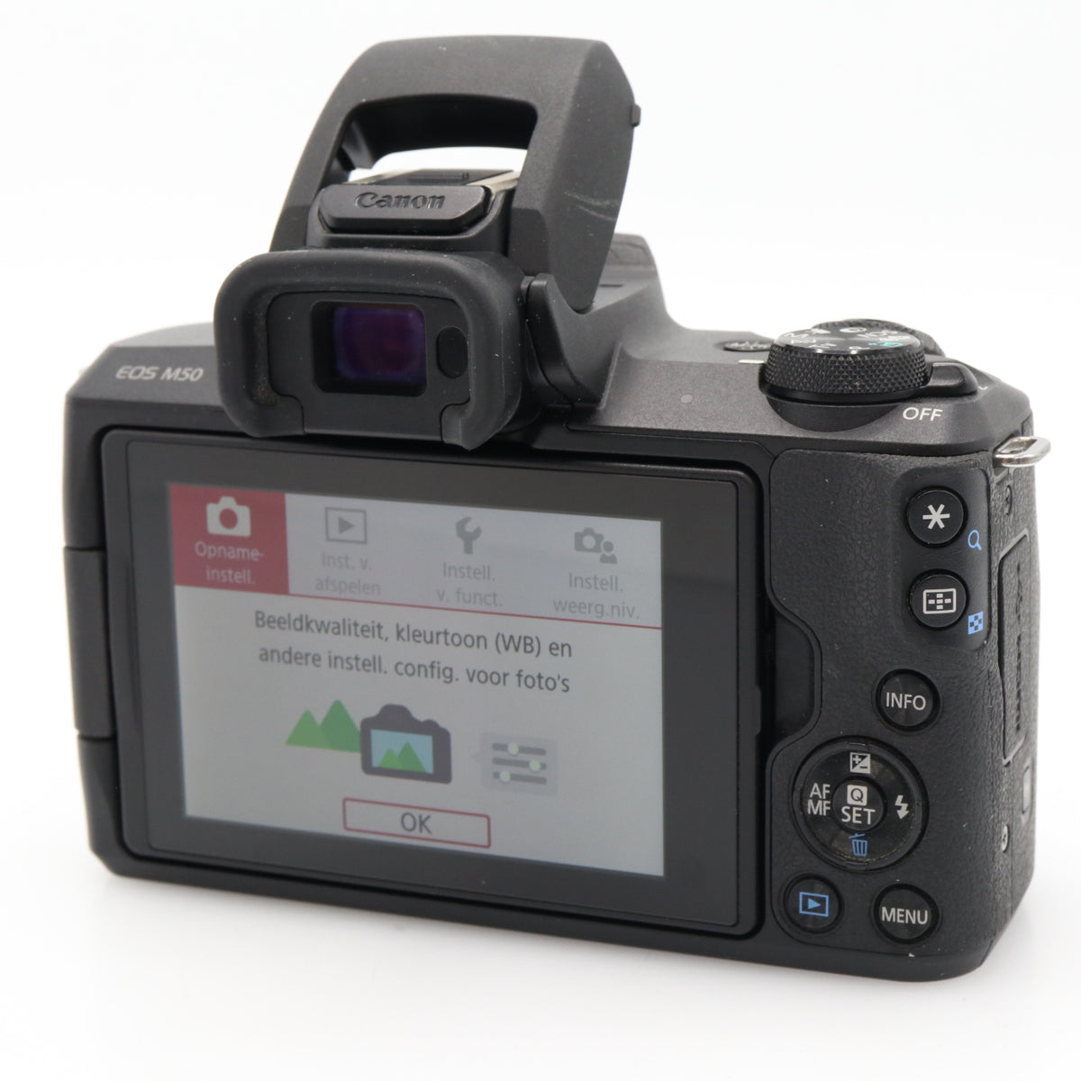 Canon EOS M50 body used