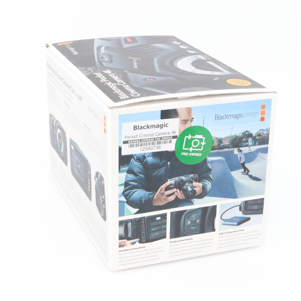 Blackmagic Pocket Cinema Camera 4K used