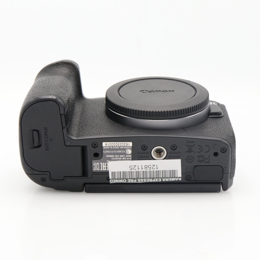 Canon EOS R body used