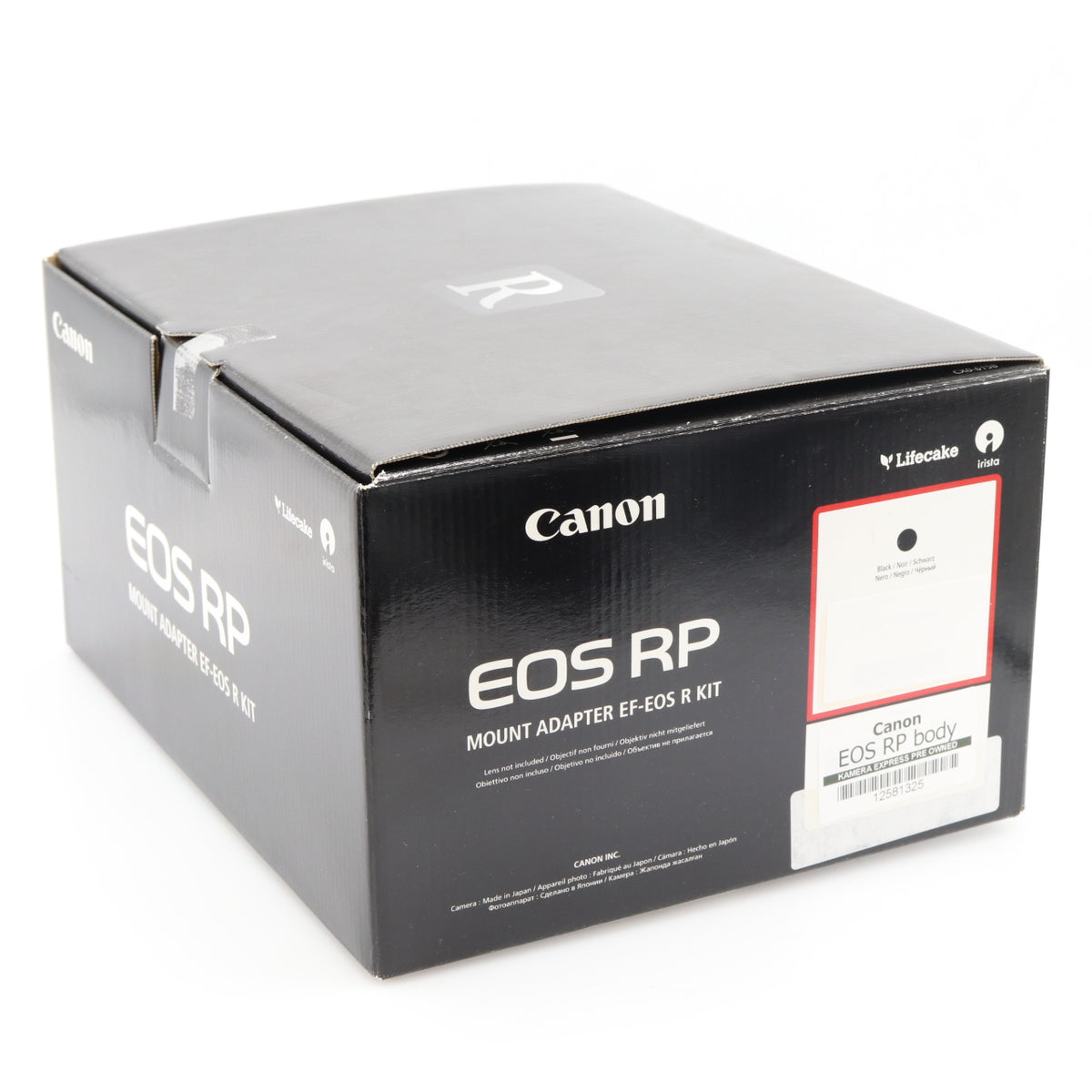 Canon EOS RP body used