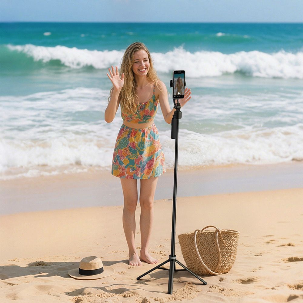 Ulanzi TT23 Auto Tracking Selfie stick Tripod V2 (Phone Clamp Version)