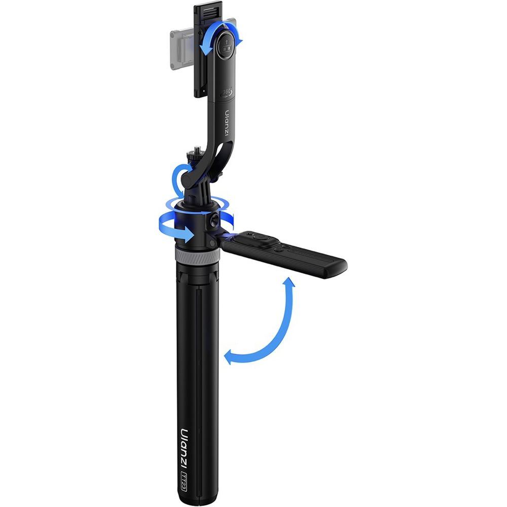 Ulanzi TT23 Auto Tracking Selfie stick Tripod V2 (Phone Clamp Version)