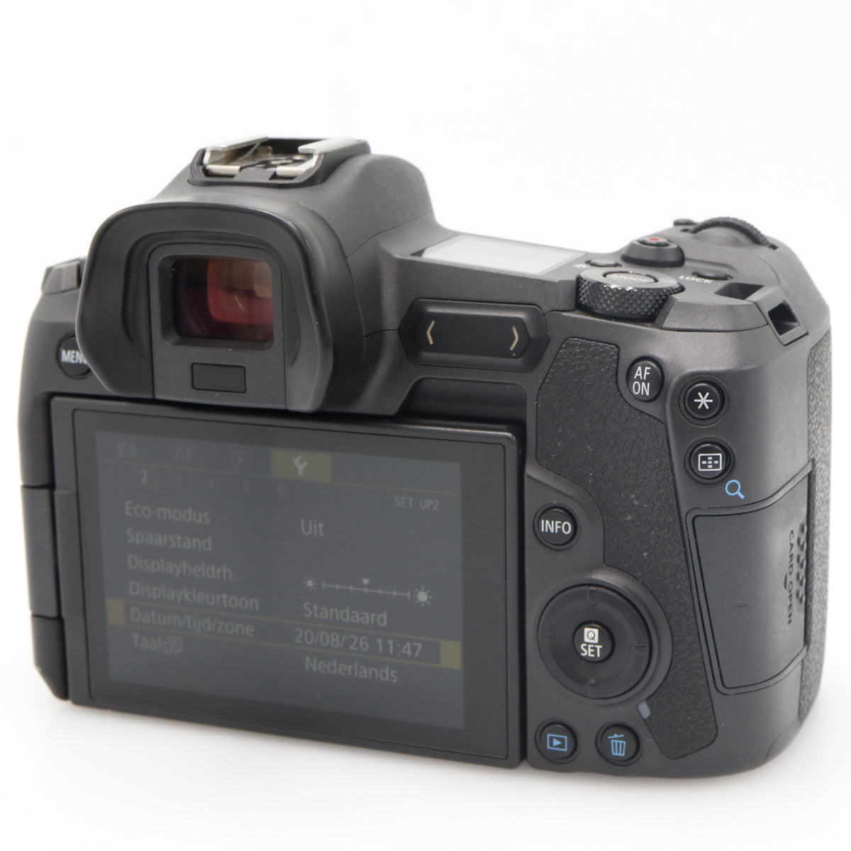 Canon EOS R body used
