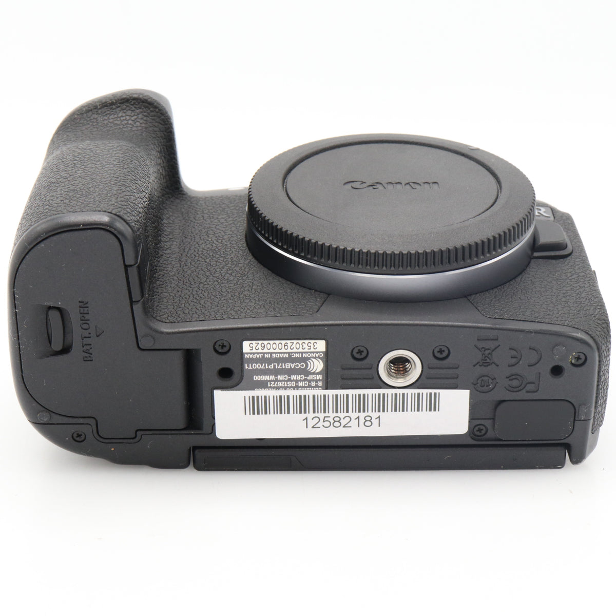 Canon EOS R body used