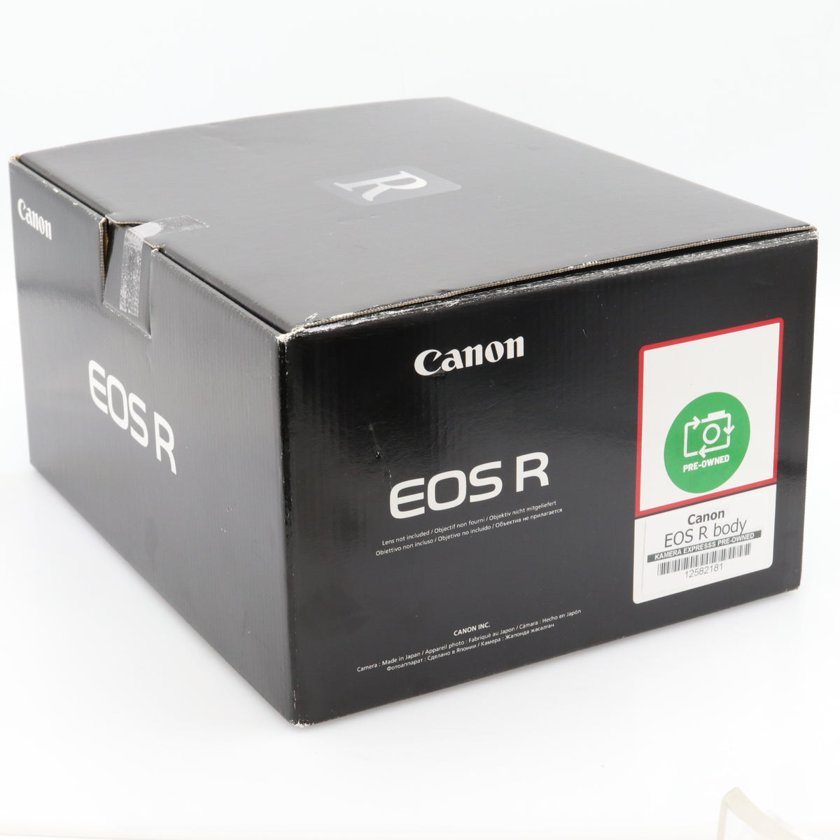 Canon EOS R body used