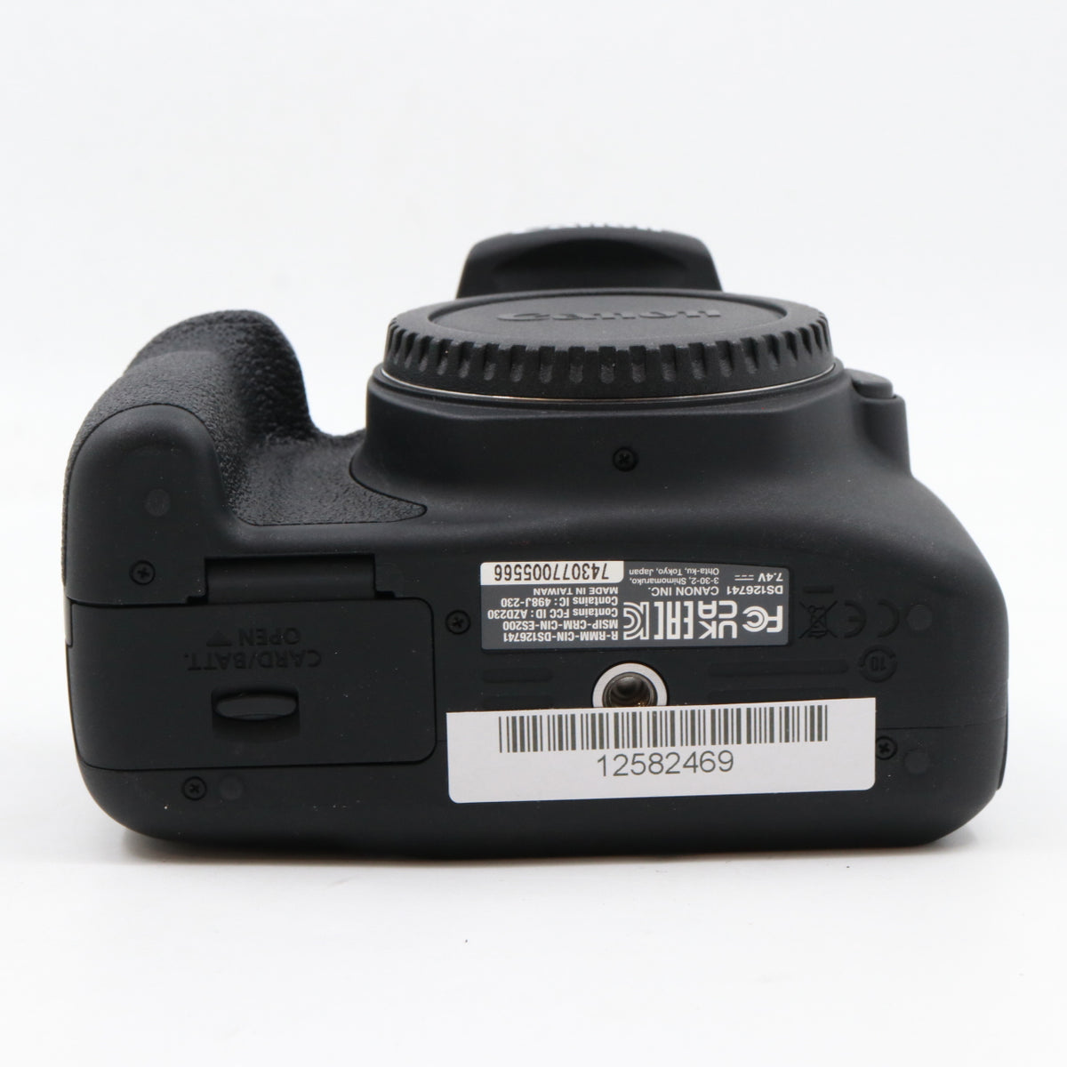 Canon EOS 2000D body used