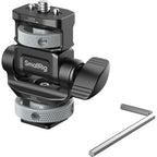 SmallRig 6313 Monitor Support for Horizontal & Vertical Shooting with Cold Shoe Mount