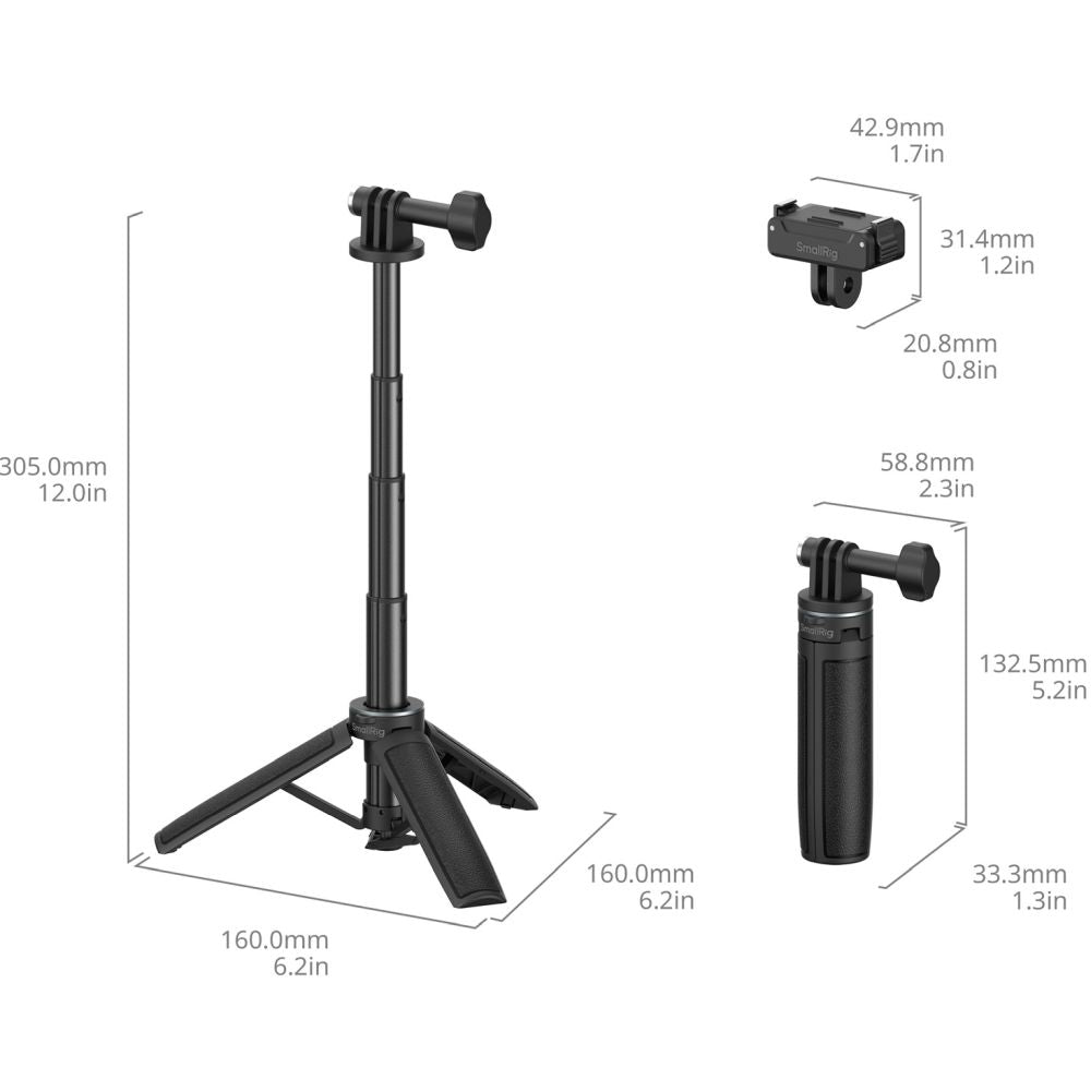 SmallRig 6149 Selfie stick Support for DJI Osmo Action 6 / Nano
