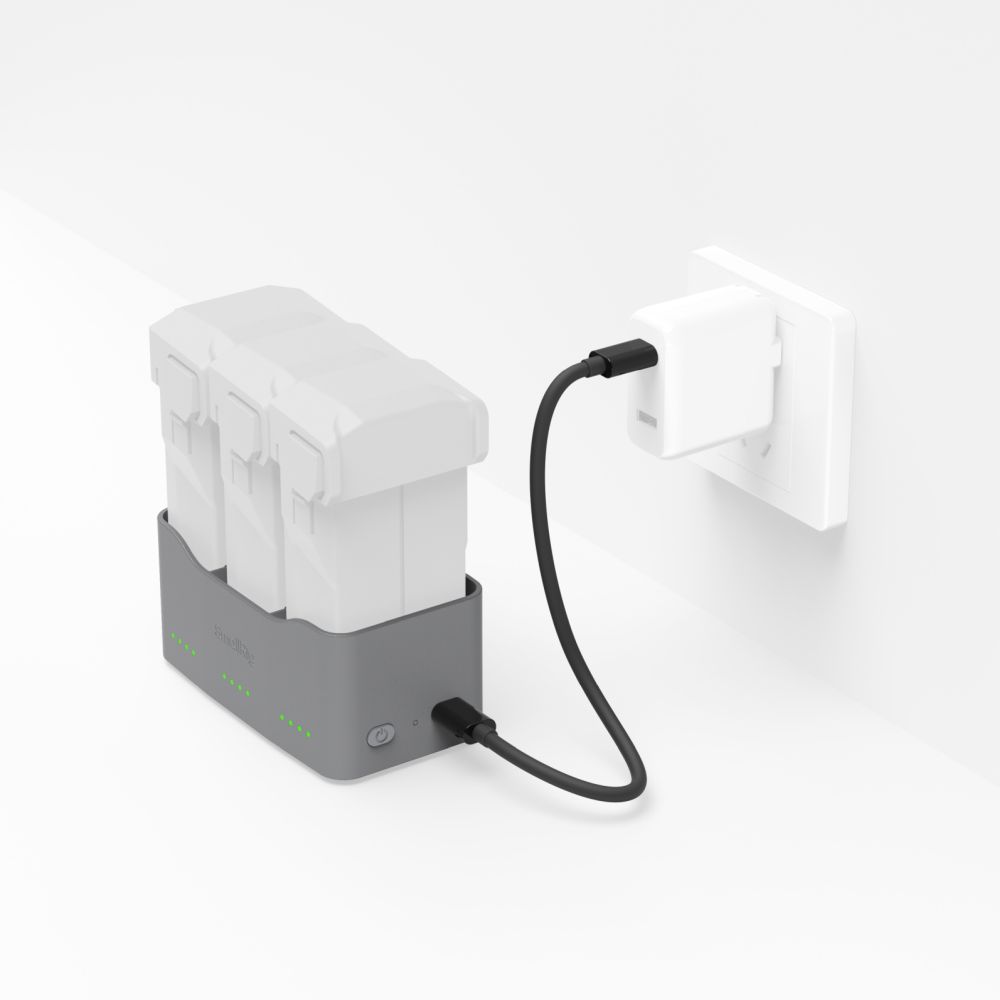 SmallRig 6501 65W Battery Charger for DJI Mini 5 / 4 / 3 Pro