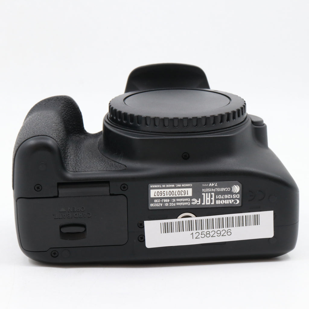 Canon EOS 4000D body used